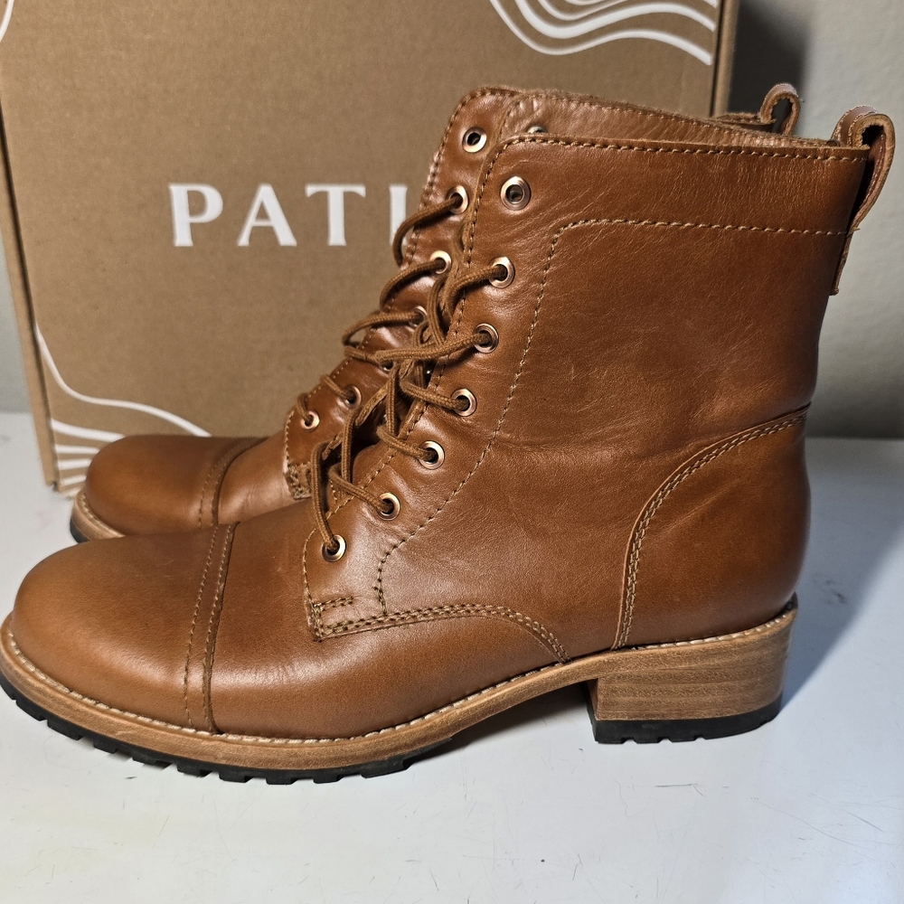 Portland Leather Lace Up Boots